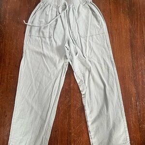 Women’s Emery Rose High Rise Light Blue Pants Size Medium